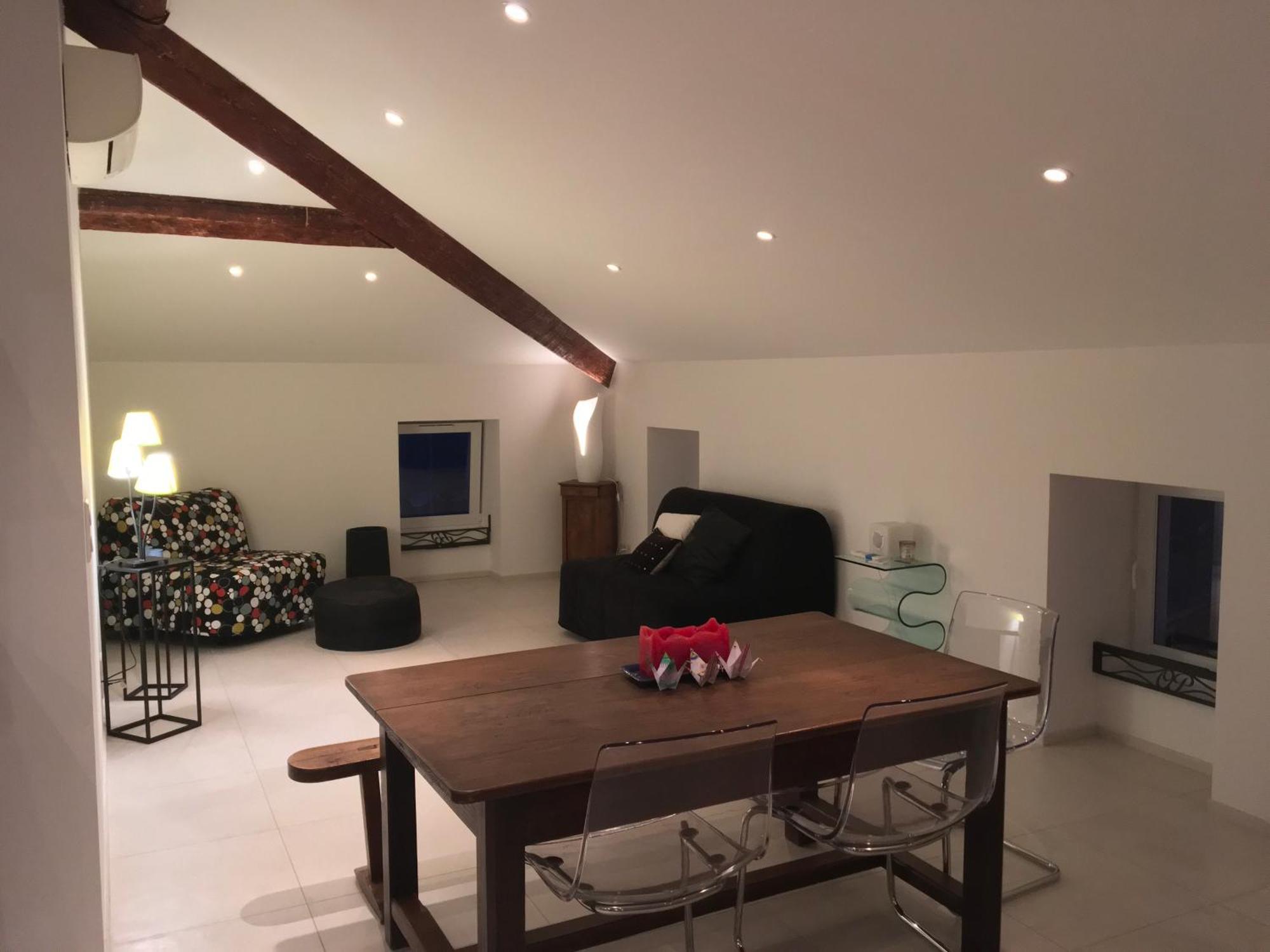 Grand Appartement Style Loft Bord De Mer Propriano  Dış mekan fotoğraf